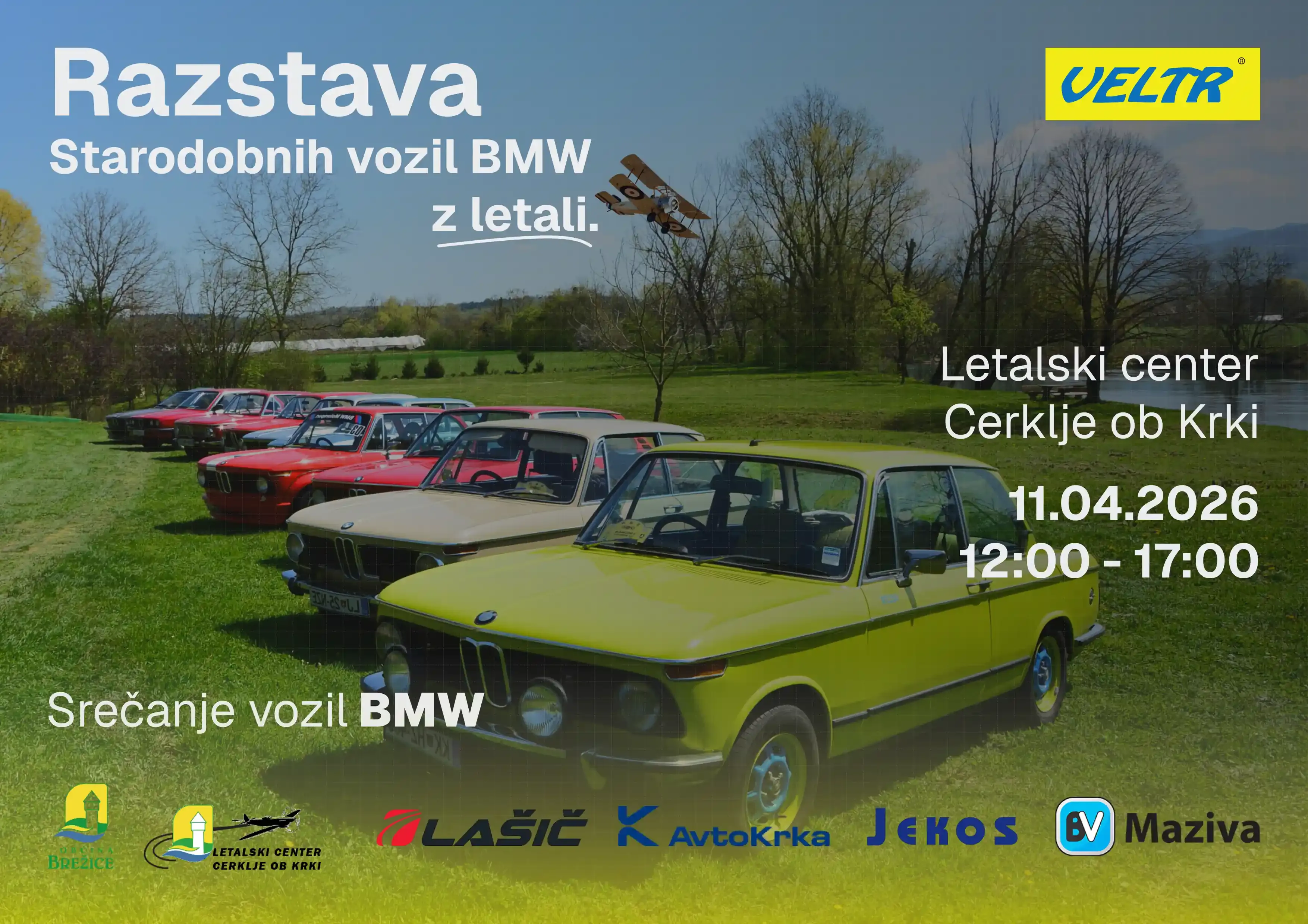 Vabilo na razstavo BMW 2026