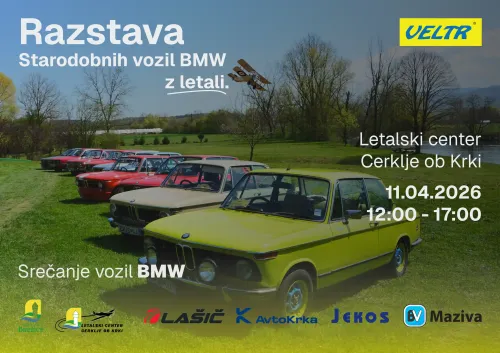 3. Srečanje starodobnih vozil BMW – prihaja 11. aprila 2026!
