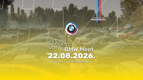 BMW Auto Klub Individual organizira svojo #4 BMW srečanje