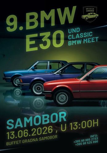 9. Srečanje vozil BMW E30